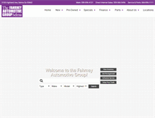 Tablet Screenshot of fahrneygroup.com